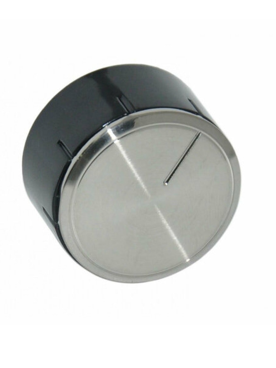 картинка Bosch 00616100 ручка управления конфорки для газовой варочной панели, цвет черный/стальной от магазина Интерком-НН