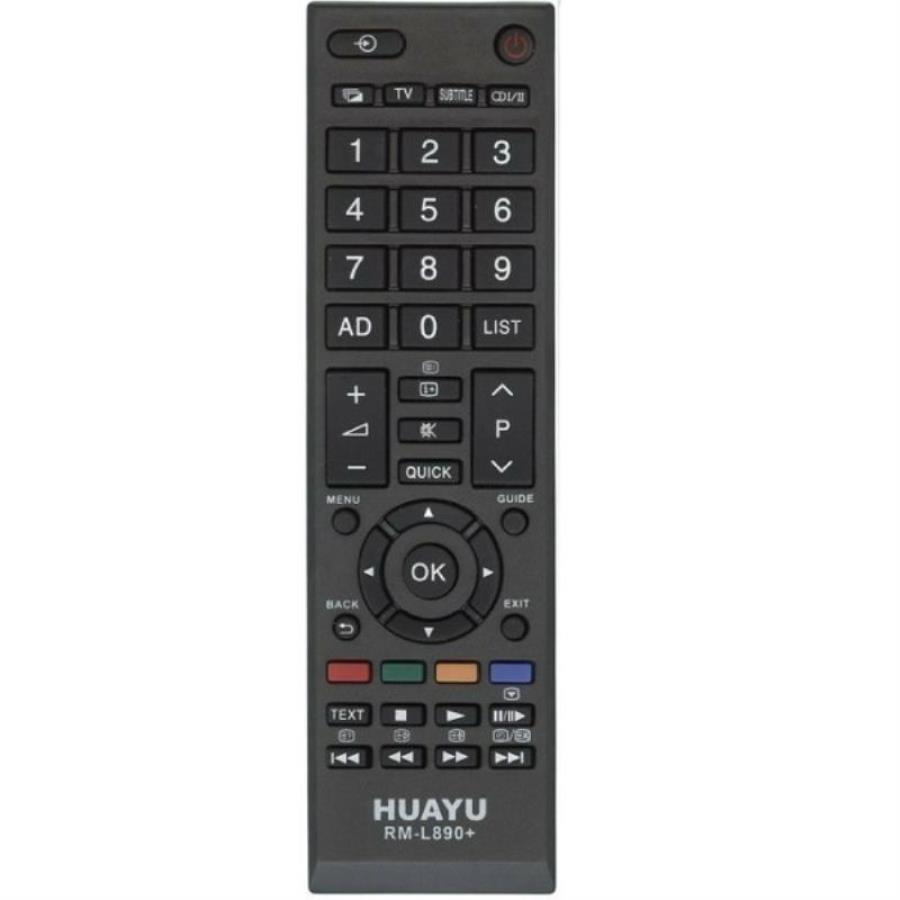 картинка Huayu RM-L890+ (21268) универсальный пульт дистанционного управления (ПДУ) для телевизора TOSHIBA от магазина Интерком-НН