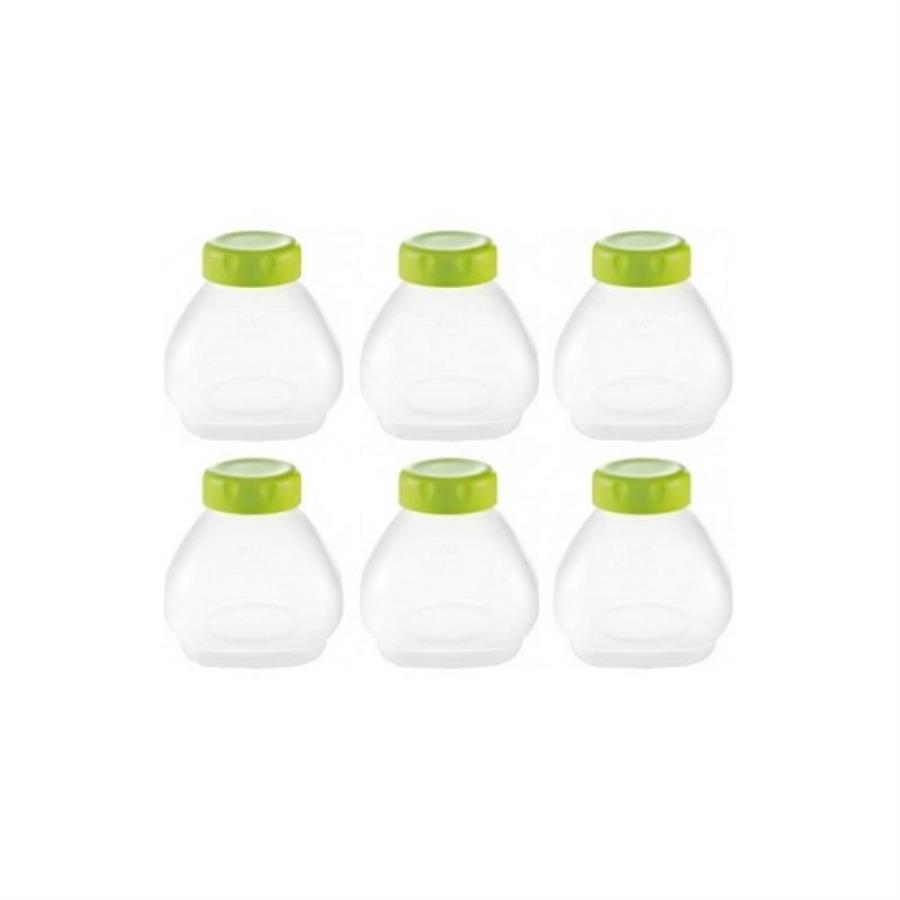 картинка Tefal XF102032 комплект баночек для йогуртницы (уп. 6шт) YG651121, YG652822, YG652823, YG652824 от магазина Интерком-НН