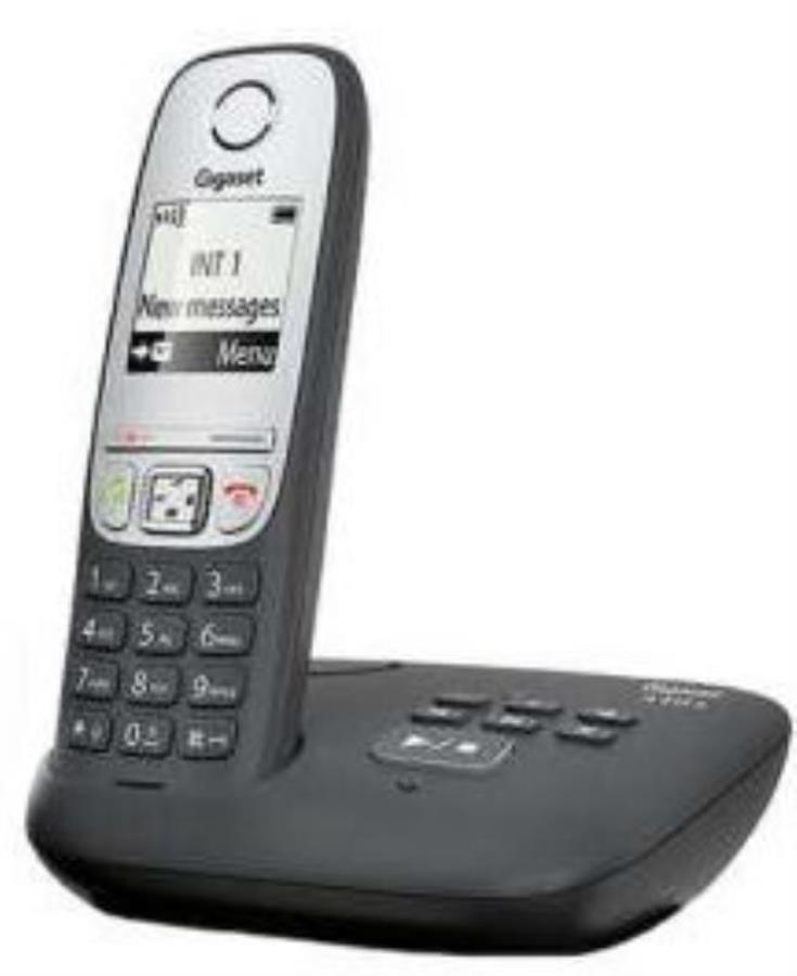 картинка Р/Телефон Dect Gigaset A415A RUS черный автооветчик АОН от магазина Интерком-НН