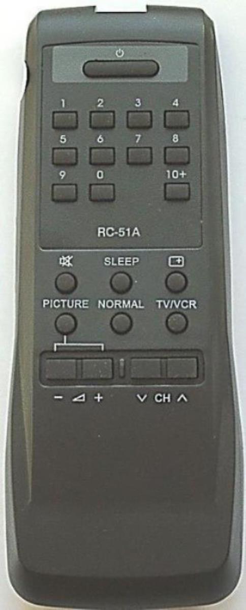 картинка Huayu RC-51A [16846) пульт дистанционного управления (ПДУ) для телевизора Akai RC-51A от магазина Интерком-НН