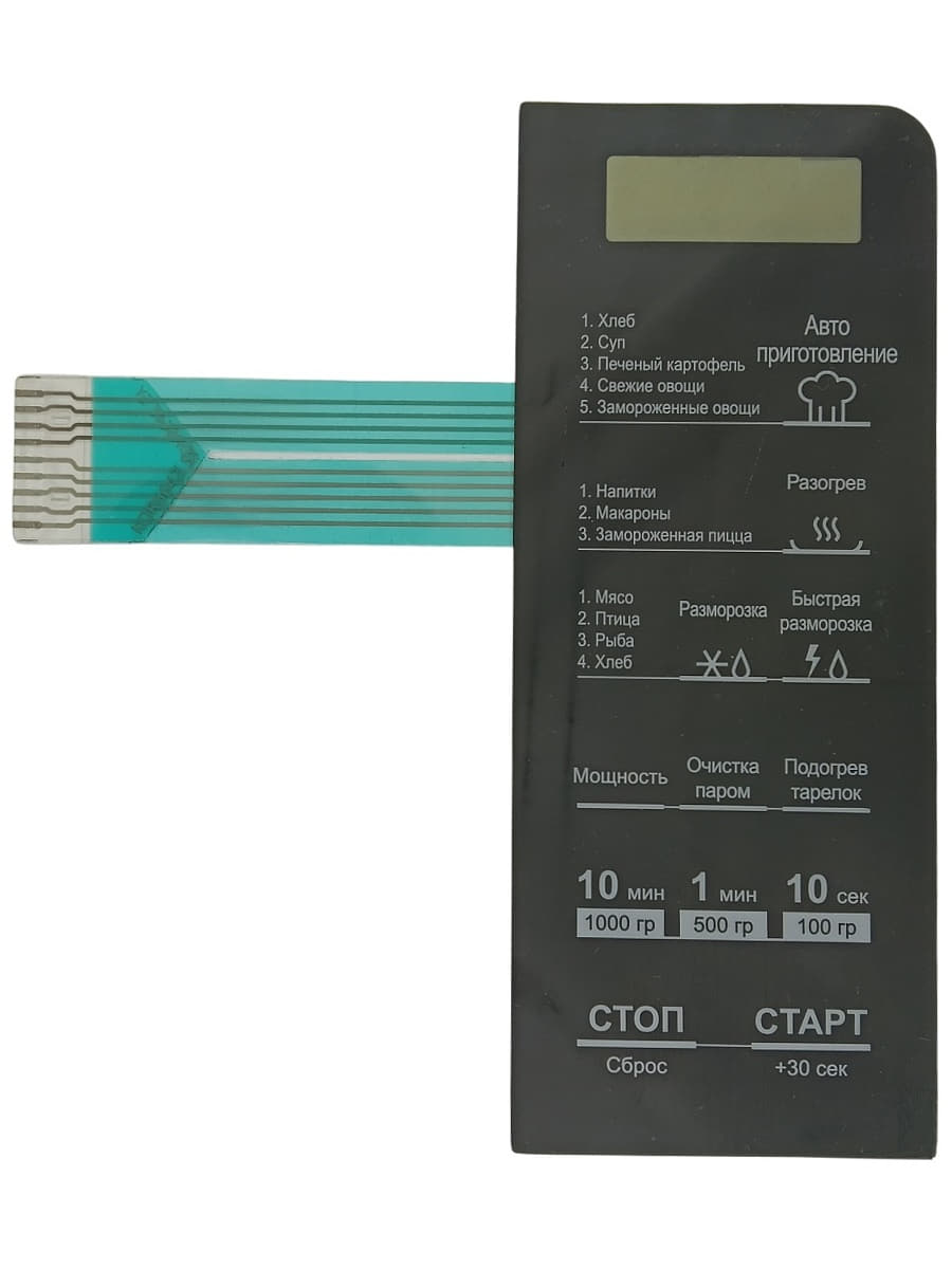 картинка Daewoo KOR-664K-SP Сенсорная панель, мембрана для микроволновой печи KOR-664K от магазина Интерком-НН