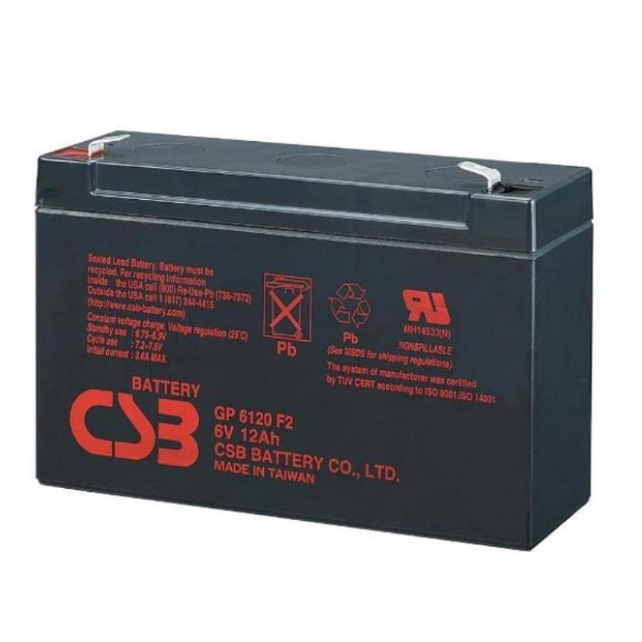 картинка CSB GP 6120 Аккумулятор 6В 12 А/ч  от магазина Интерком-НН