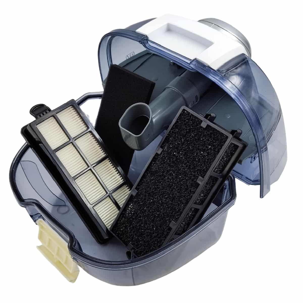 картинка Vitek VT-1833-KNSB-BLUE контейнер для сбора мусора в сборе c фильтрами к пылесосу VT-1833, синий от магазина Интерком-НН