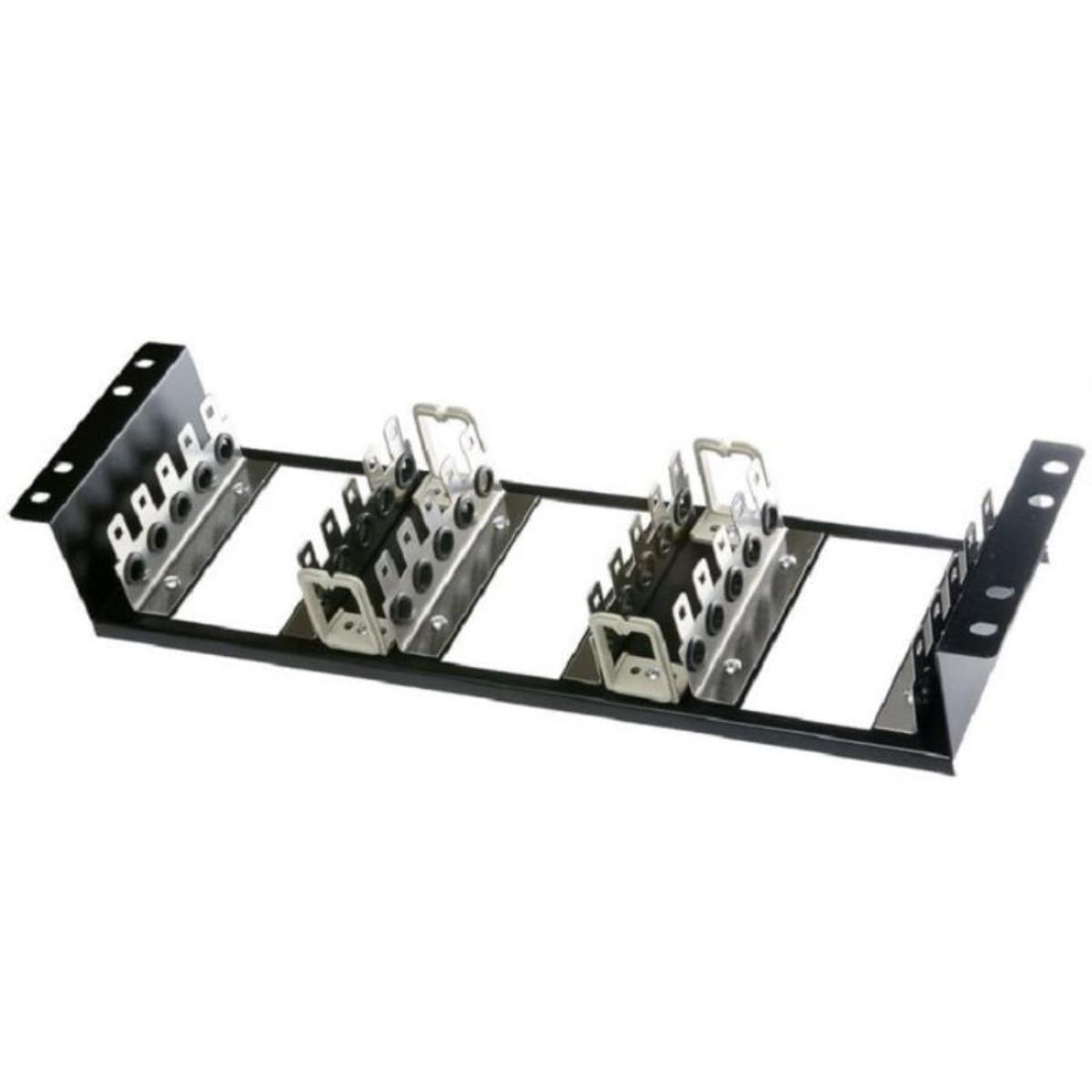 картинка Рамка опорная 19" 3U на 15 плинтов тип KRONE заглубленная от магазина Интерком-НН