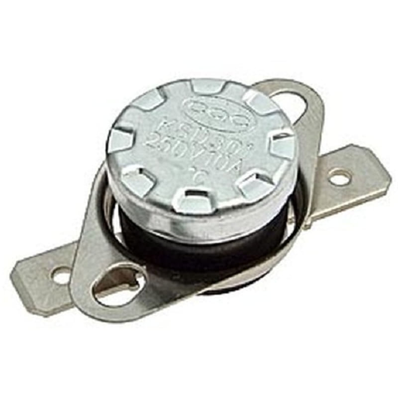 картинка KSD301-95NO термостат с фланцем 95°C нормально разомкнутый 250V 10A от магазина Интерком-НН