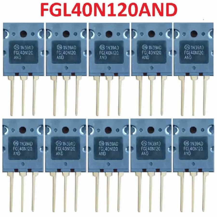картинка IGBT транзистор 10шт ON Semiconductor FGL40N120AND 1200v 64a для сварочных аппаратов, ИБП, зарядных от магазина Интерком-НН
