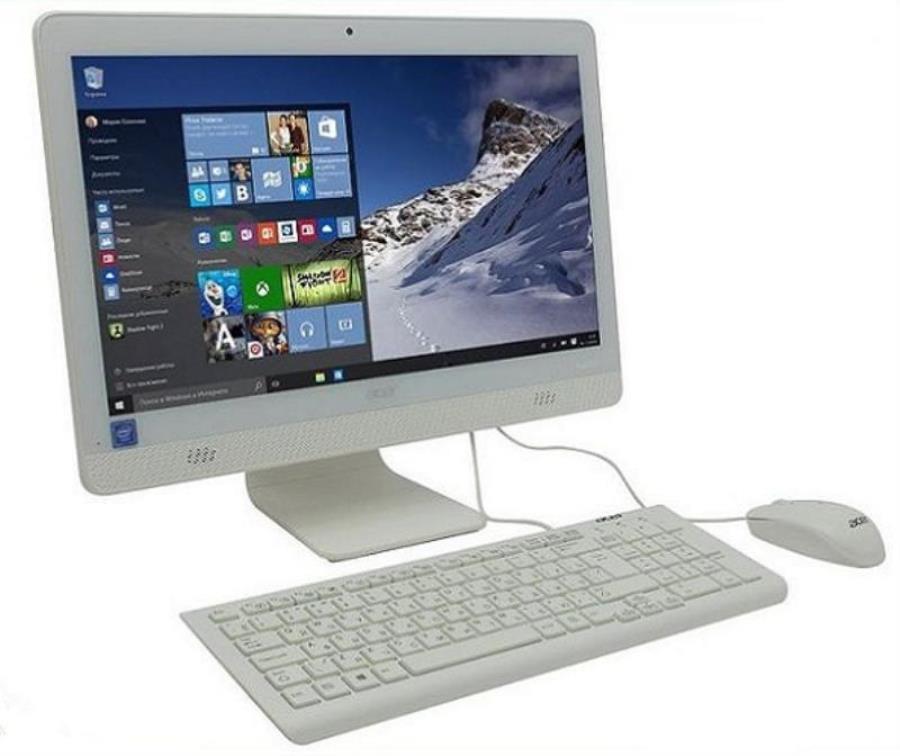 картинка Acer Aspire C20-720 Моноблок 19.5" HD+ Cel J3060 4Gb, 500Gb 5.4k, HDG400 CR, Free DOS от магазина Интерком-НН