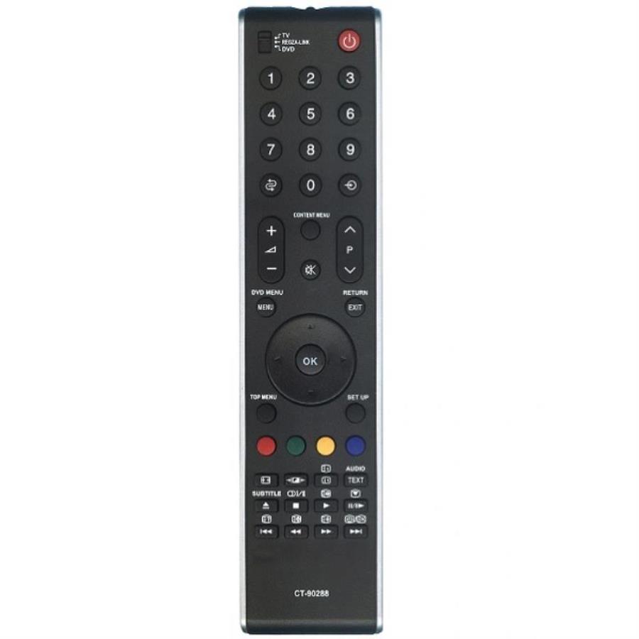 картинка Huayu CT-90288 (17052) пульт дистанционного управления (ПДУ) для телевизора TOSHIBA от магазина Интерком-НН