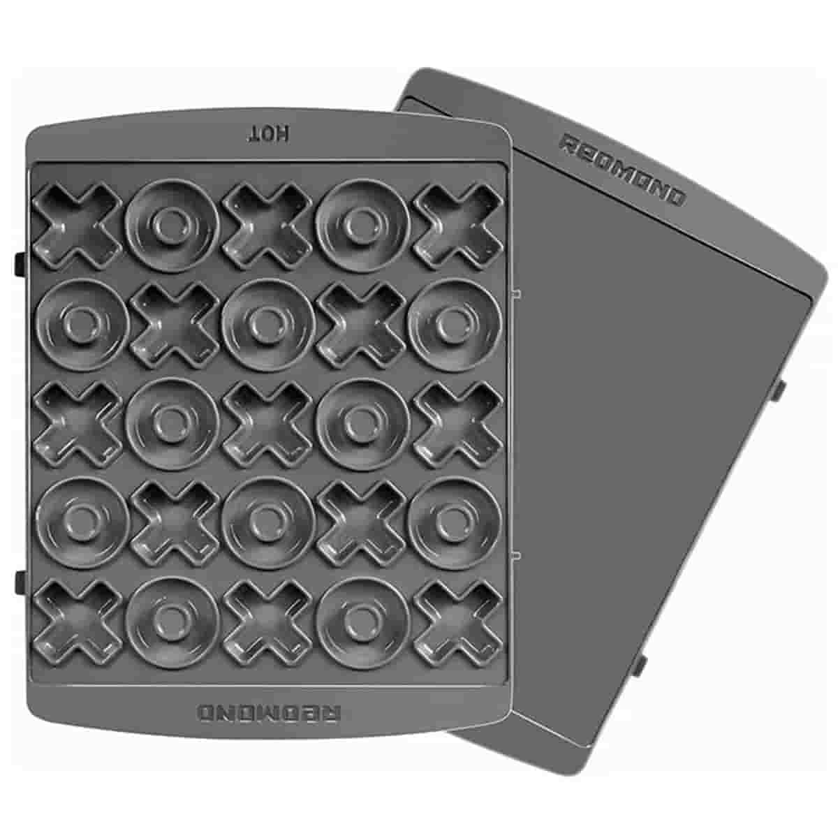 картинка Redmond RAMB-144 панель "крестики-нолики" 2шт (форма для выпечки печенья) для мультипекаря 7 серии от магазина Интерком-НН