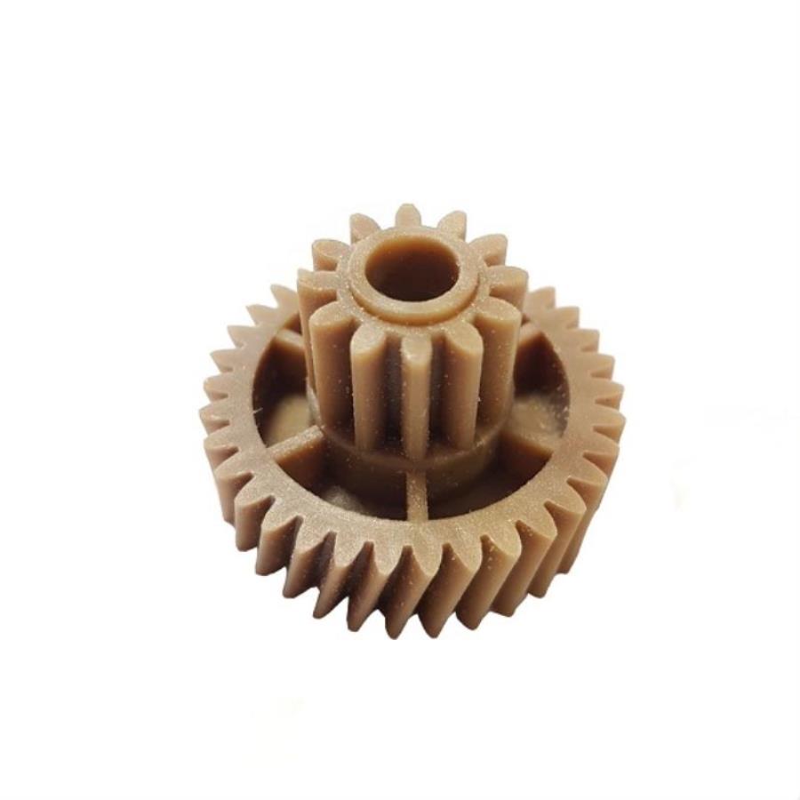 картинка Шестерня для мясорубки Эльво (14.113-EV)  D=37/16мм, H=25мм, 14 прямых и 34 косых зубьев от магазина Интерком-НН
