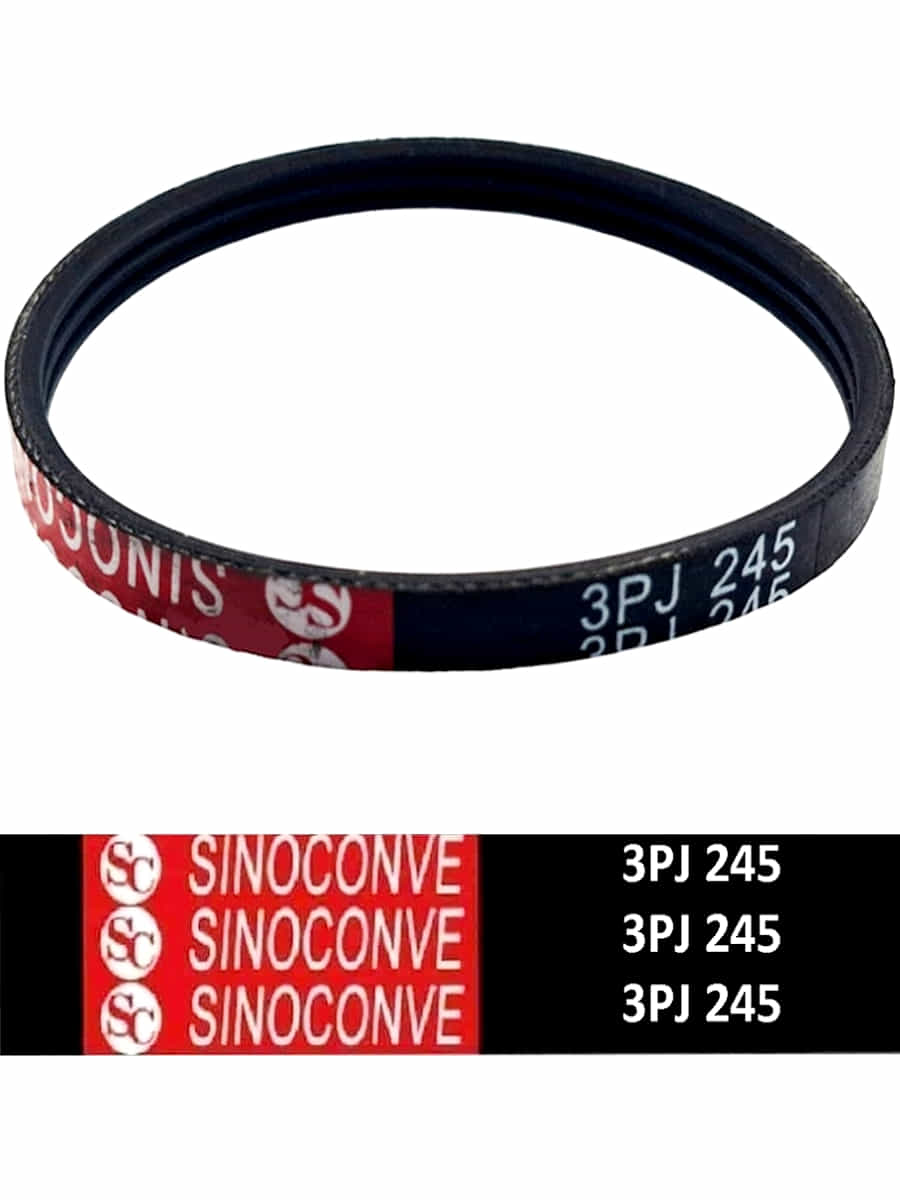 картинка Sinoconve 3PJ245 J3 ремень поликлиновый приводной для электроинструмента Makita, Skil, Greapo   от магазина Интерком-НН