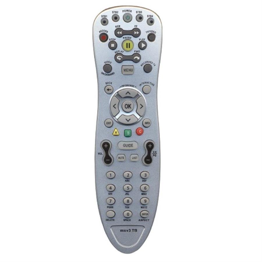 картинка Huayu MXV3ТВ (21253) универсальный пульт дистанционного управления (ПДУ) для Motorola, Cisco MXV3ТВ от магазина Интерком-НН