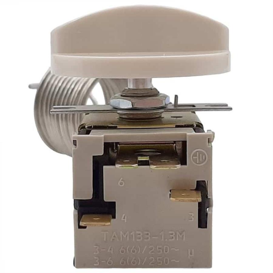 картинка Терморегулятор (термостат) ТАМ-133-1.3М (1.3м) в сборе с ручкой для холодильника Stinol от магазина Интерком-НН