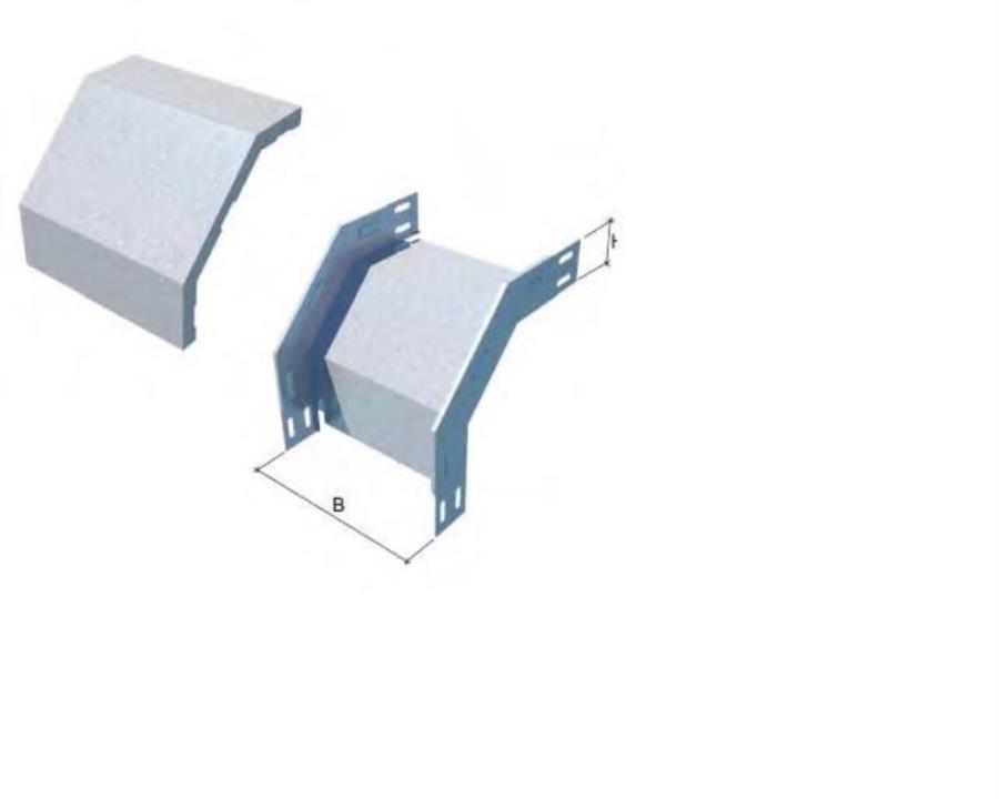 картинка Угол внешний вертикальный 90гр для лотков 200*50 от магазина Интерком-НН