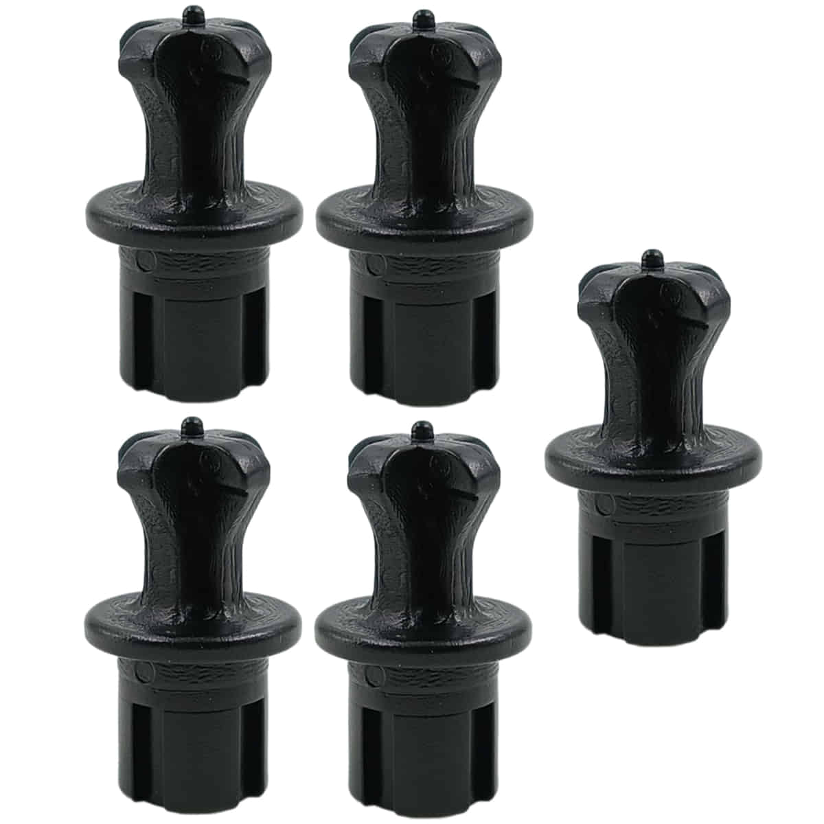 картинка Хвостовик 5шт. для ножа измельчителя тип 1, черный. блендера Redmond, RED, Polaris от магазина Интерком-НН