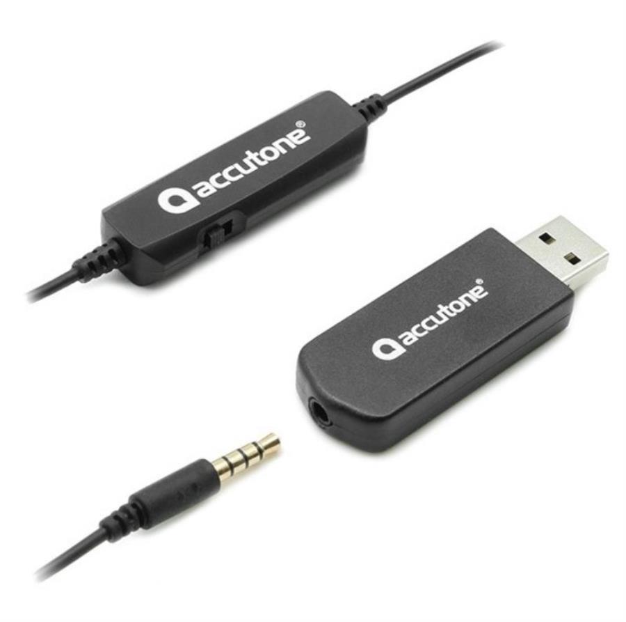 картинка Accutone L400 USB Универсальная гарнитура для компьютера, планшета и мобильного телефона  от магазина Интерком-НН