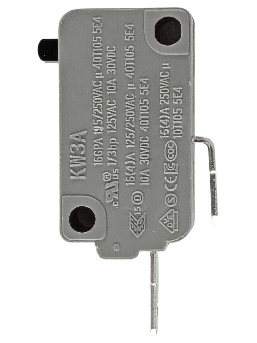 картинка Микропереключатели 2шт Dongnan KW3A-16T0-B200 нормально разомкнутые, 2-х контактные 16(4)A 250V от магазина Интерком-НН