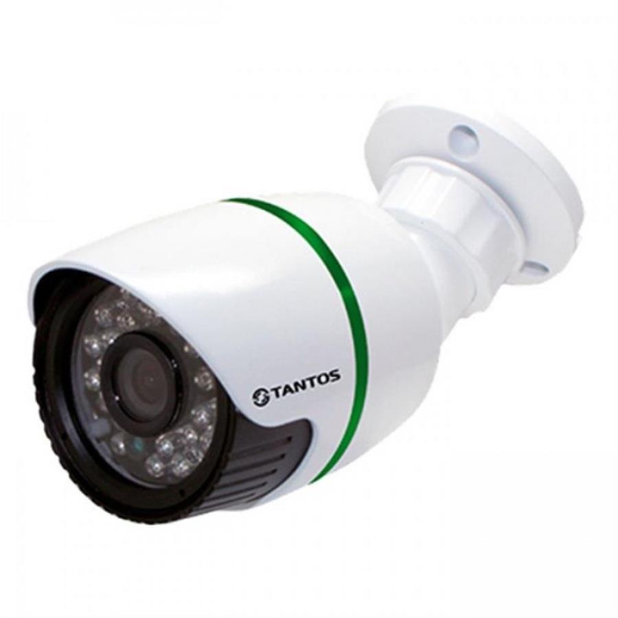 картинка Tantos IP видеокамера TSi-Pecof22 (3.6) уличная цилиндрическая с ИК подсветкой  от магазина Интерком-НН