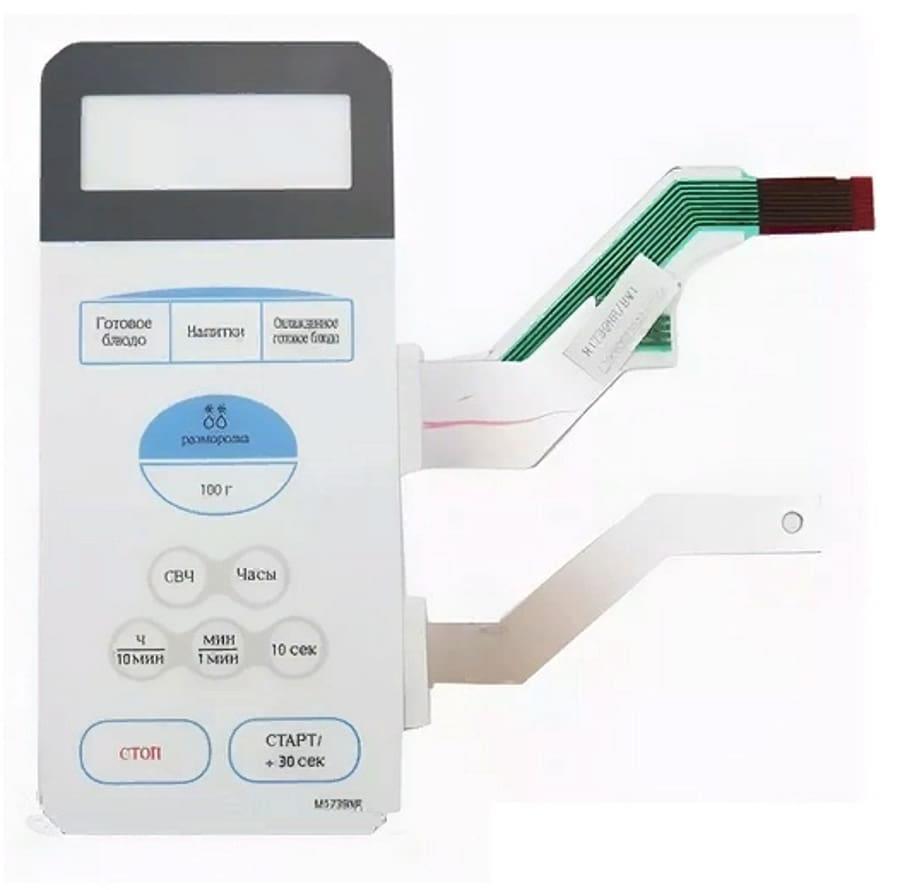 картинка Samsung DE34-00284A Сенсорная панель управления СВЧ печи M1739NR белый от магазина Интерком-НН