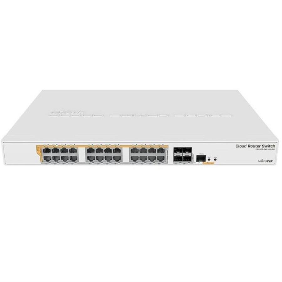 картинка MikroTik CRS328-24P-4S+RM 24-портовый управляемый коммутатор от магазина Интерком-НН