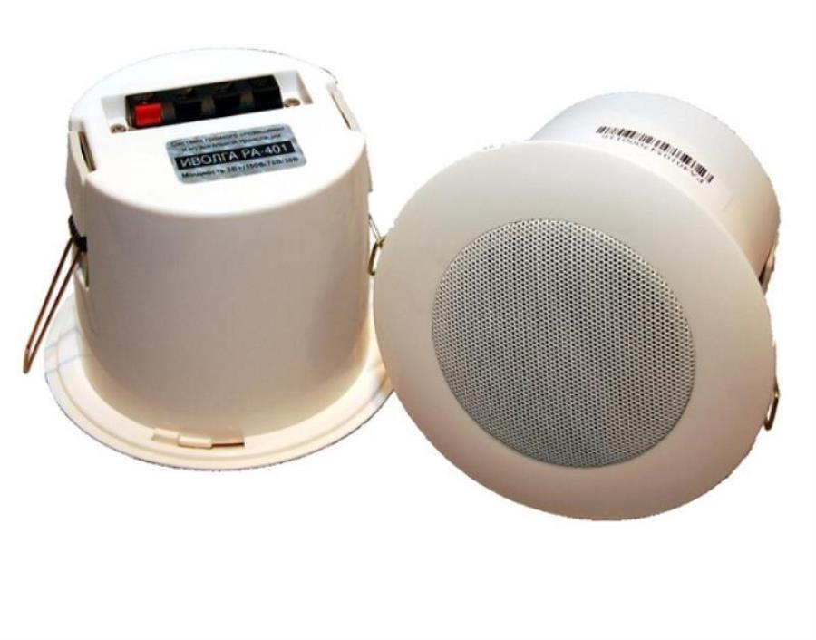 картинка MKV Pro PA-401 Потолочный громкоговоритель, мощность 3Вт/100В/70В/30В  от магазина Интерком-НН