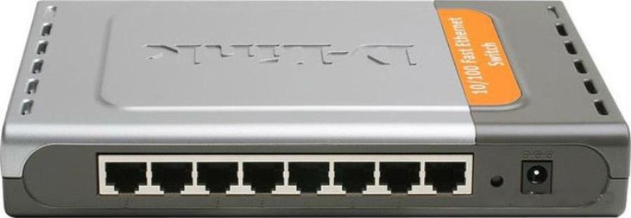 картинка D-Link DES-2108D  Коммутатор с 8 портами 10/100BASE-TX от магазина Интерком-НН
