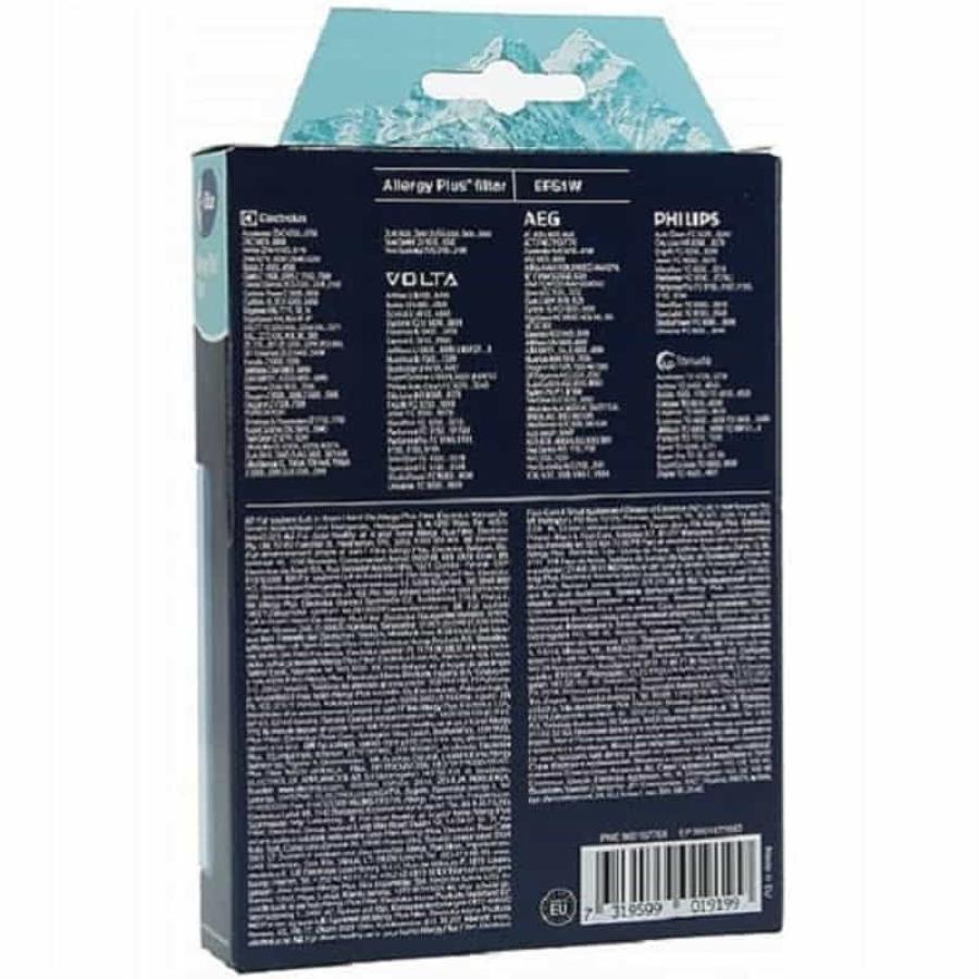 картинка Electrolux 9001677682 фильтр HEPA EFS1W для пылесоса AEG, Electrolux, Philips, Tornado, Volta от магазина Интерком-НН