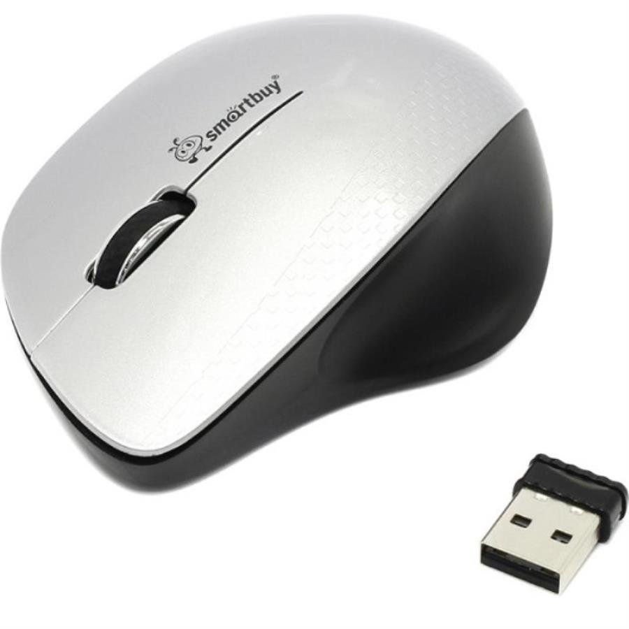 картинка (SBM-309AG-SK) Мышь Smartbuy 309 беспроводная (серебро) от магазина Интерком-НН