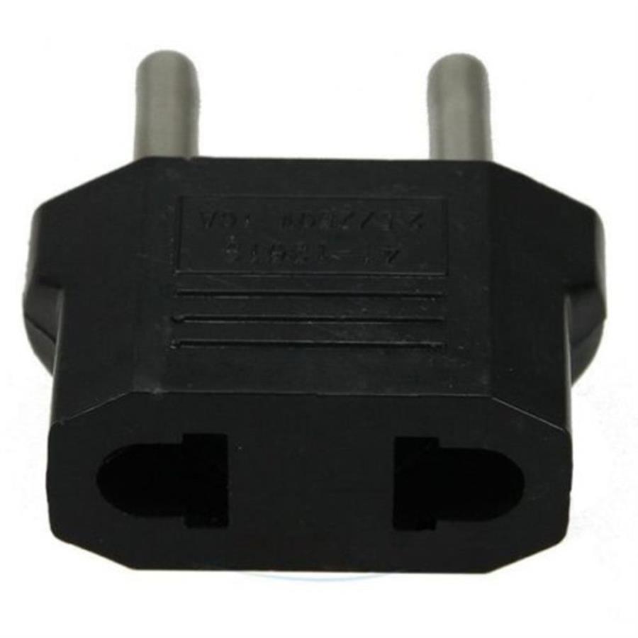 картинка Переходник для электророзетки с американской вилки на евро 220v 10a от магазина Интерком-НН