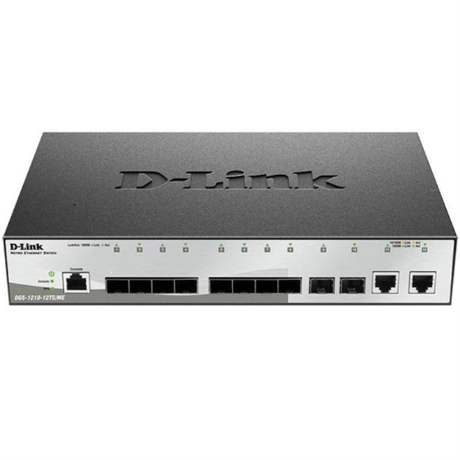 картинка D-Link DGS-1210-12TS/ME  коммутатор 2G 10SFP управляемый  от магазина Интерком-НН