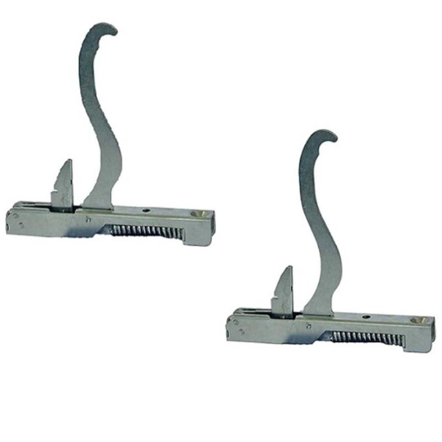 картинка Комплект шарниров (2шт) дверки духовки 02121327 для плиты Gefest 1100, 3100, 3200 (старого образца) от магазина Интерком-НН