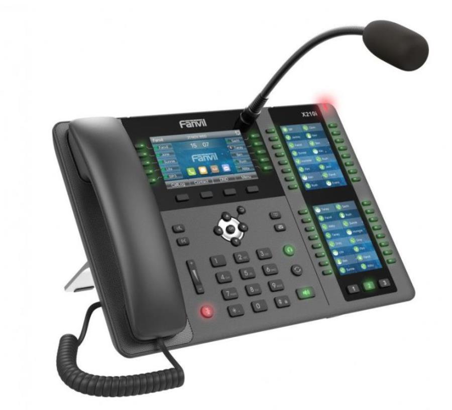 картинка Телефон IP Fanvil X210i черный от магазина Интерком-НН