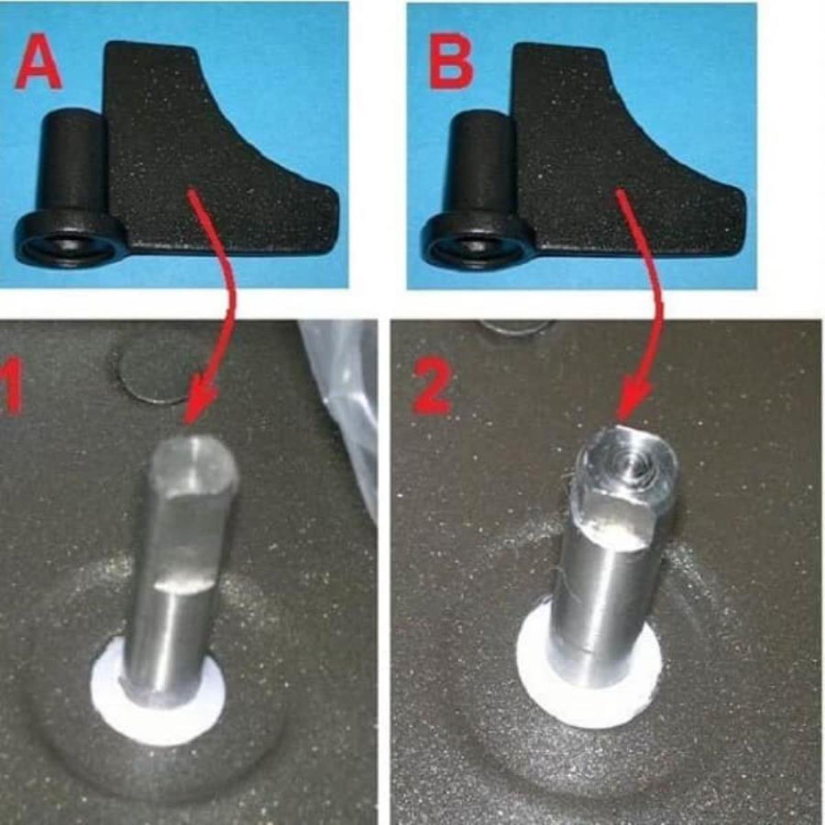 картинка Лопатка MBSP-347045S (367410) для замешивания для хлебопечки BM1210BK, BM1200B, BM1400E от магазина Интерком-НН