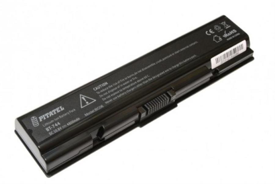 картинка Pitatel BT-744 Батарея-аккумулятор Li-Ion для ноутбука Toshiba Satellite A200/A300/L300/L500 от магазина Интерком-НН
