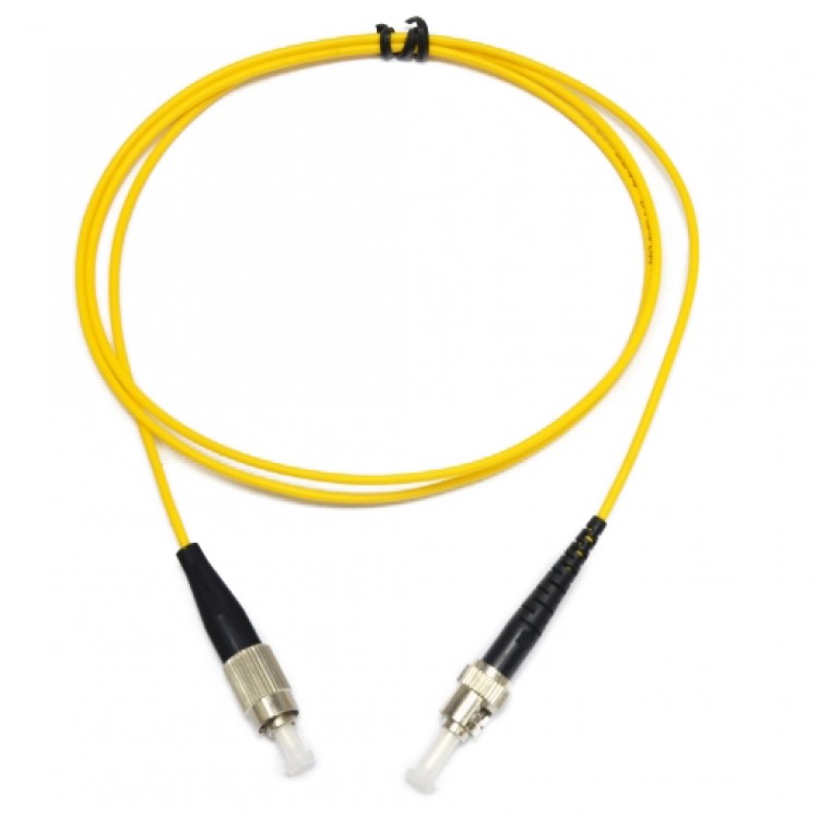 картинка Патч-корд оптический (optic patch cord) FC/UPC-ST/UPC SM 9/125 одномодовый (simplex) 5 метров от магазина Интерком-НН