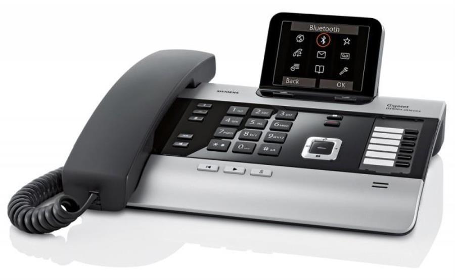 картинка Телефон IP Gigaset DX800 A System Rus титановый (S30853-H3100-S301) от магазина Интерком-НН