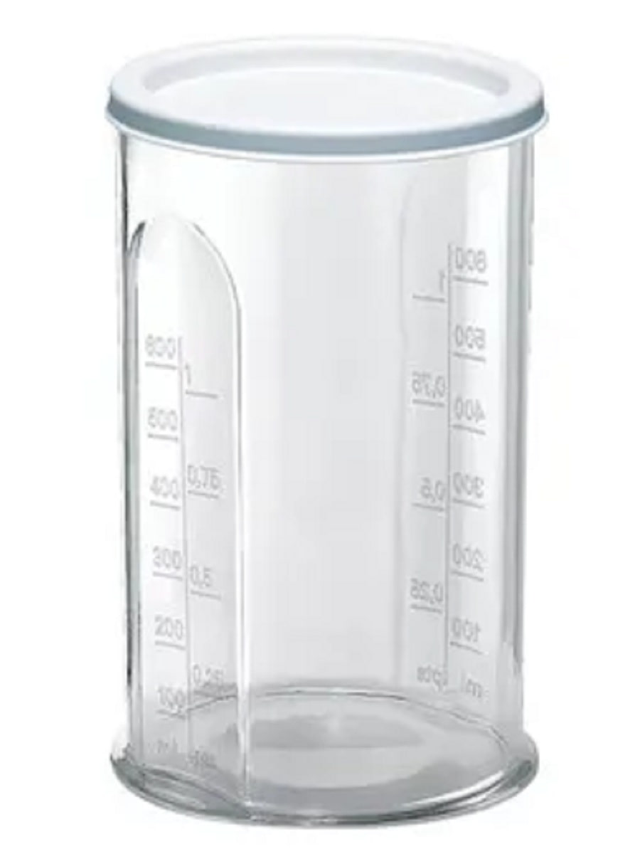 картинка Bosch MSM66135-MSK Мерный стакан с белой крышкой для блендера MSM66135 от магазина Интерком-НН