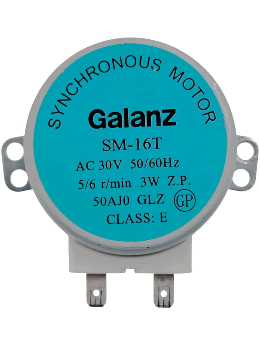 картинка Galanz SM-16T электродвигатель привода тарелки, шток H=14мм для микроволновой (СВЧ) печи от магазина Интерком-НН