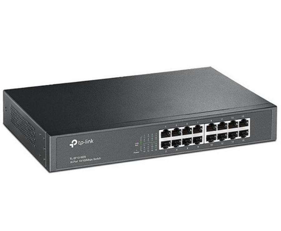 картинка TP-Link TL-SF1016DS неуправляемый коммутатор с 16 портами 10/100 Мбит/с   от магазина Интерком-НН