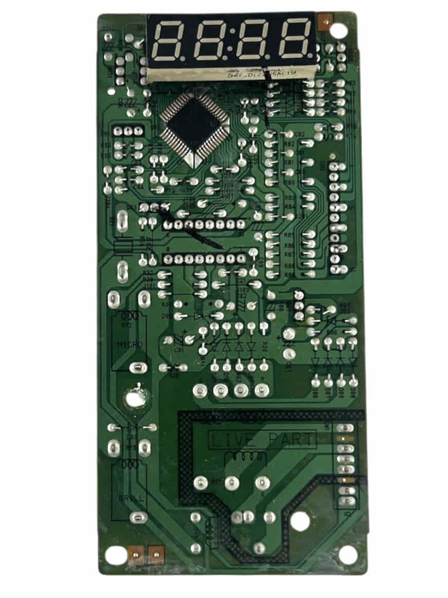 картинка LG 6870W1A201B БУ (USED) Плата управления для микроволновой печи MB-4042G от магазина Интерком-НН