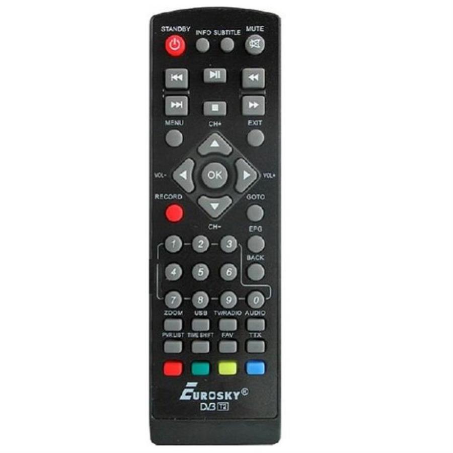 картинка Huayu ES-11/15 (17566) пульт дистанционного управления (ПДУ) для ресивера EuroSky ES-11 от магазина Интерком-НН