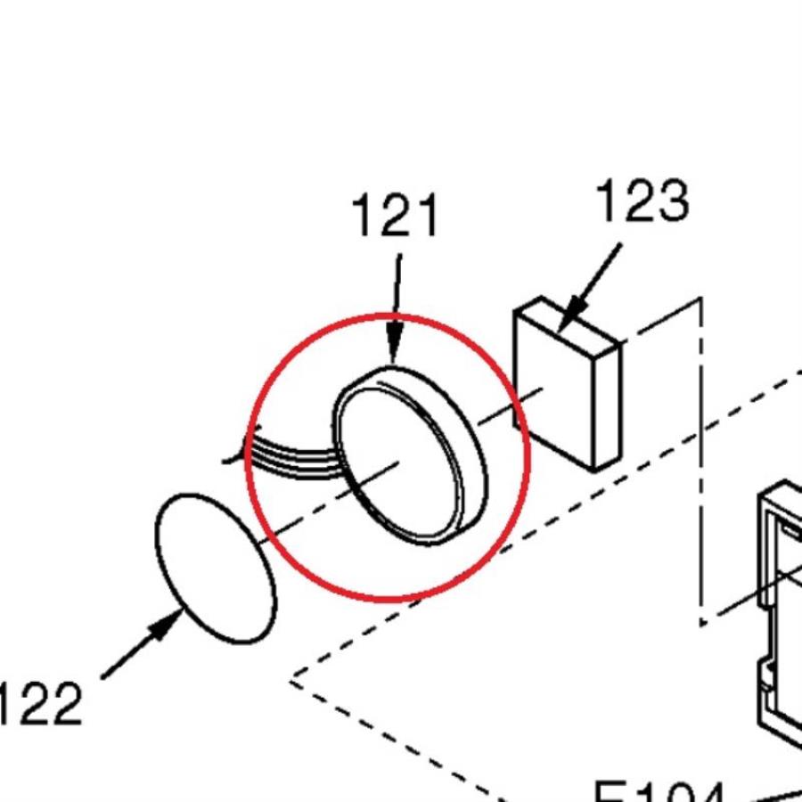 картинка Panasonic L0AD02A00013 Динамик для KX-TCD650 от магазина Интерком-НН