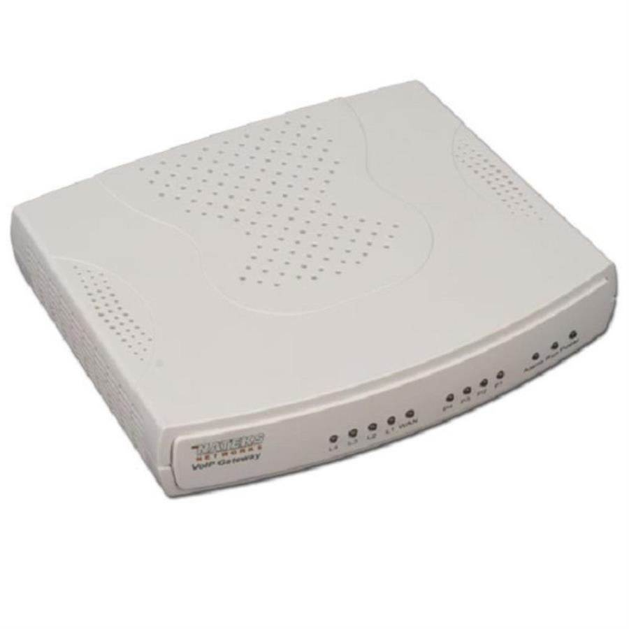 картинка Nateks VoiceCom 115-1 Шлюз IP xWAN, 4xLAN, NAT, 4xFXO, SIP 2.0, T.38, Hot Line Mode Б/У от магазина Интерком-НН