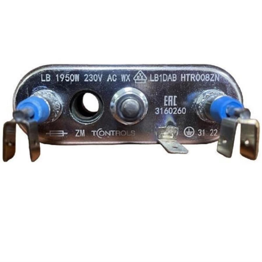 картинка T-Controls 3160260 ТЭН 1950Вт, 235мм с отверстием под датчик, прямой для стиральных машин Electrolux от магазина Интерком-НН