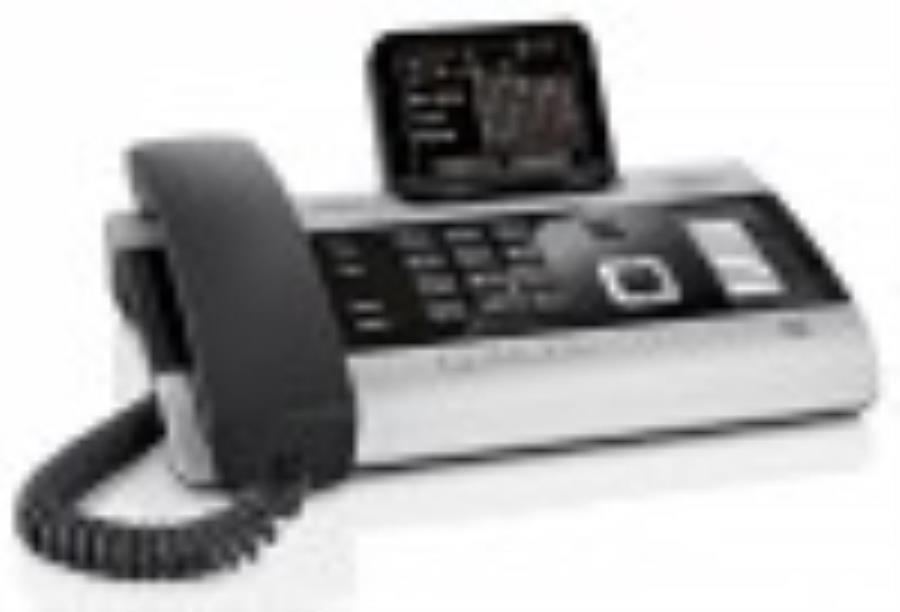 картинка Телефон IP Gigaset DX800 A System Rus титановый (S30853-H3100-S301) от магазина Интерком-НН