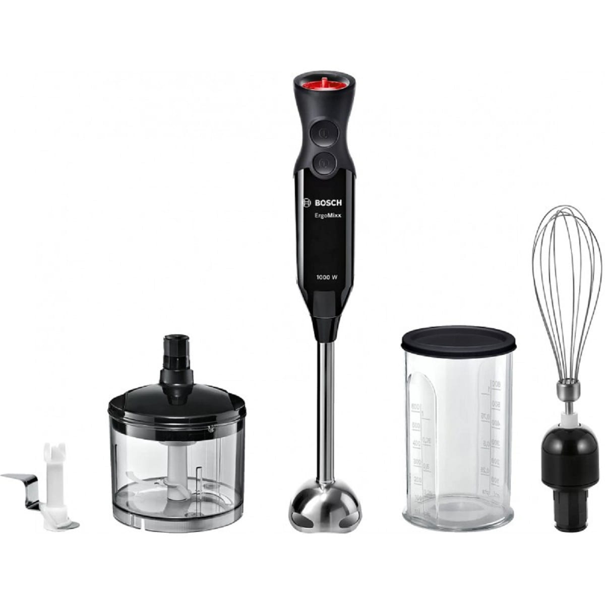 картинка Bosch MS61B6170 блендер погружной 1000Вт, 12 скоростей, черный от магазина Интерком-НН