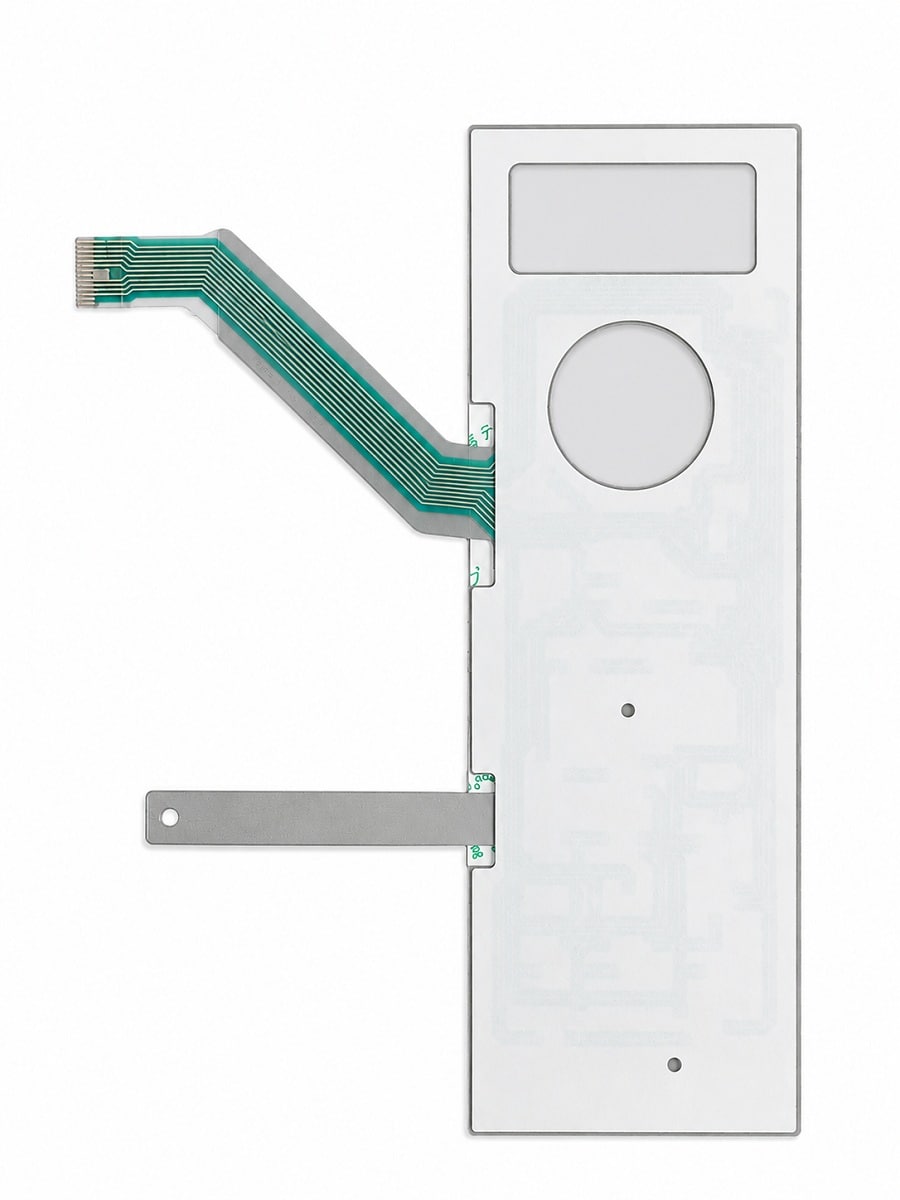 картинка Samsung DE34-00139D Сенсорная панель управления (мембрана) микроволновки PG113UR-S серебристый от магазина Интерком-НН