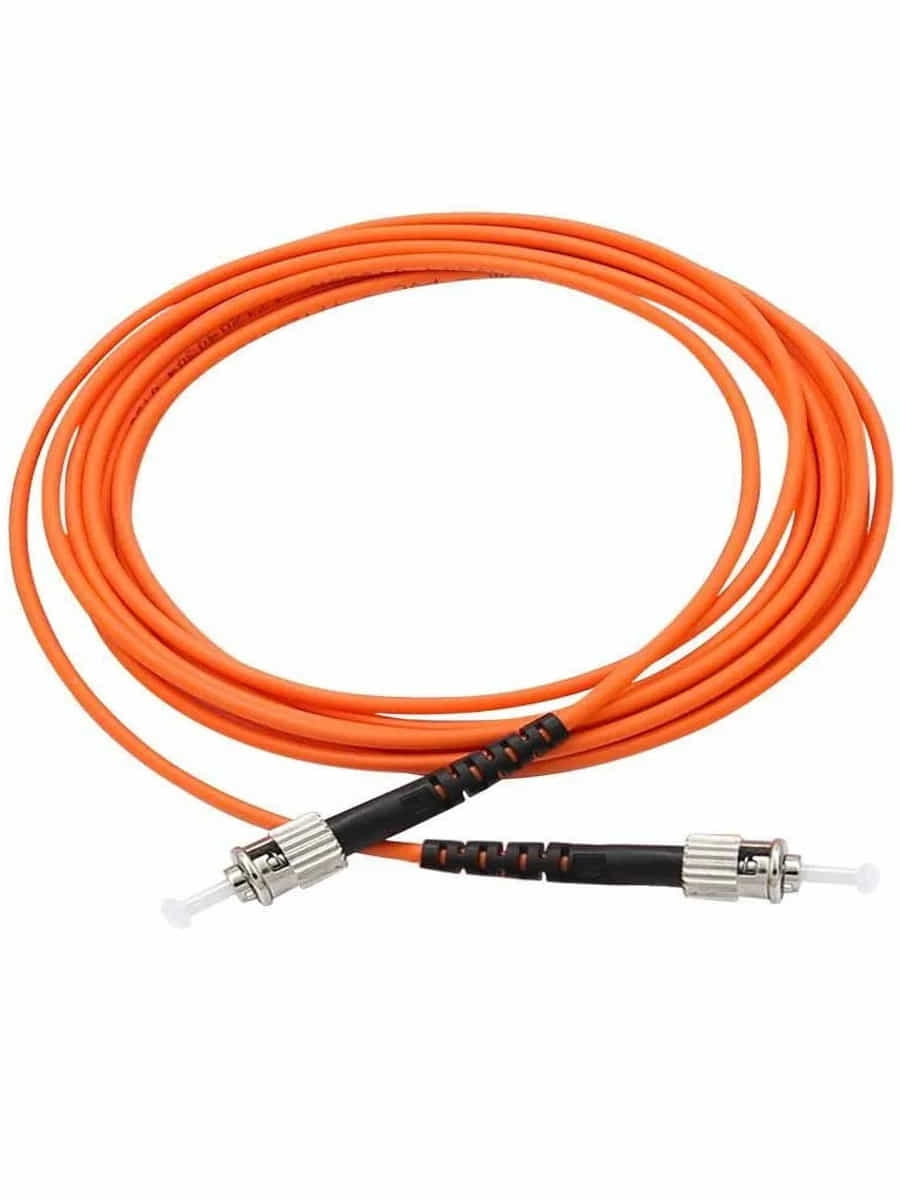 картинка Патч-корд оптический (optic patch cord) ST/UPC-ST/UPC MM 50/125 мкм многомодовый (simplex) 0.75м от магазина Интерком-НН
