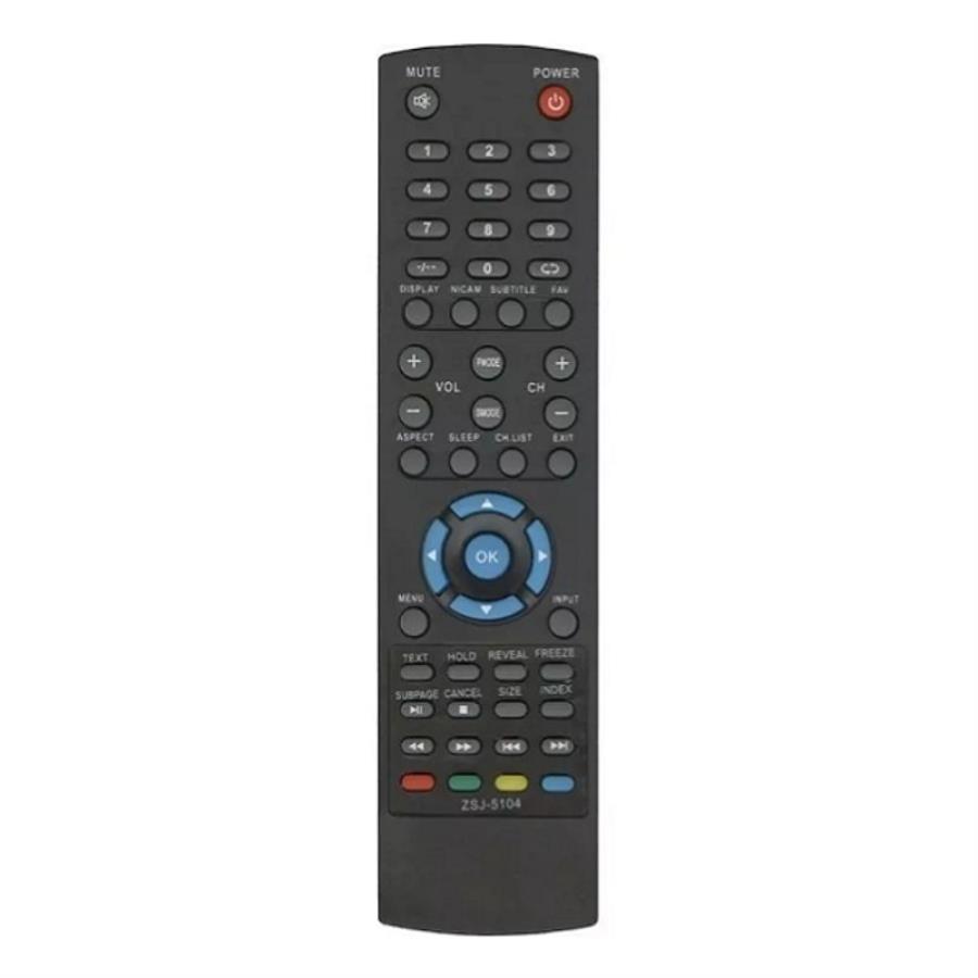 картинка Huayu ZSJ-5104 (18515) пульт дистанционного управления (ПДУ) для телевизора Fusion ZSJ-5104 от магазина Интерком-НН
